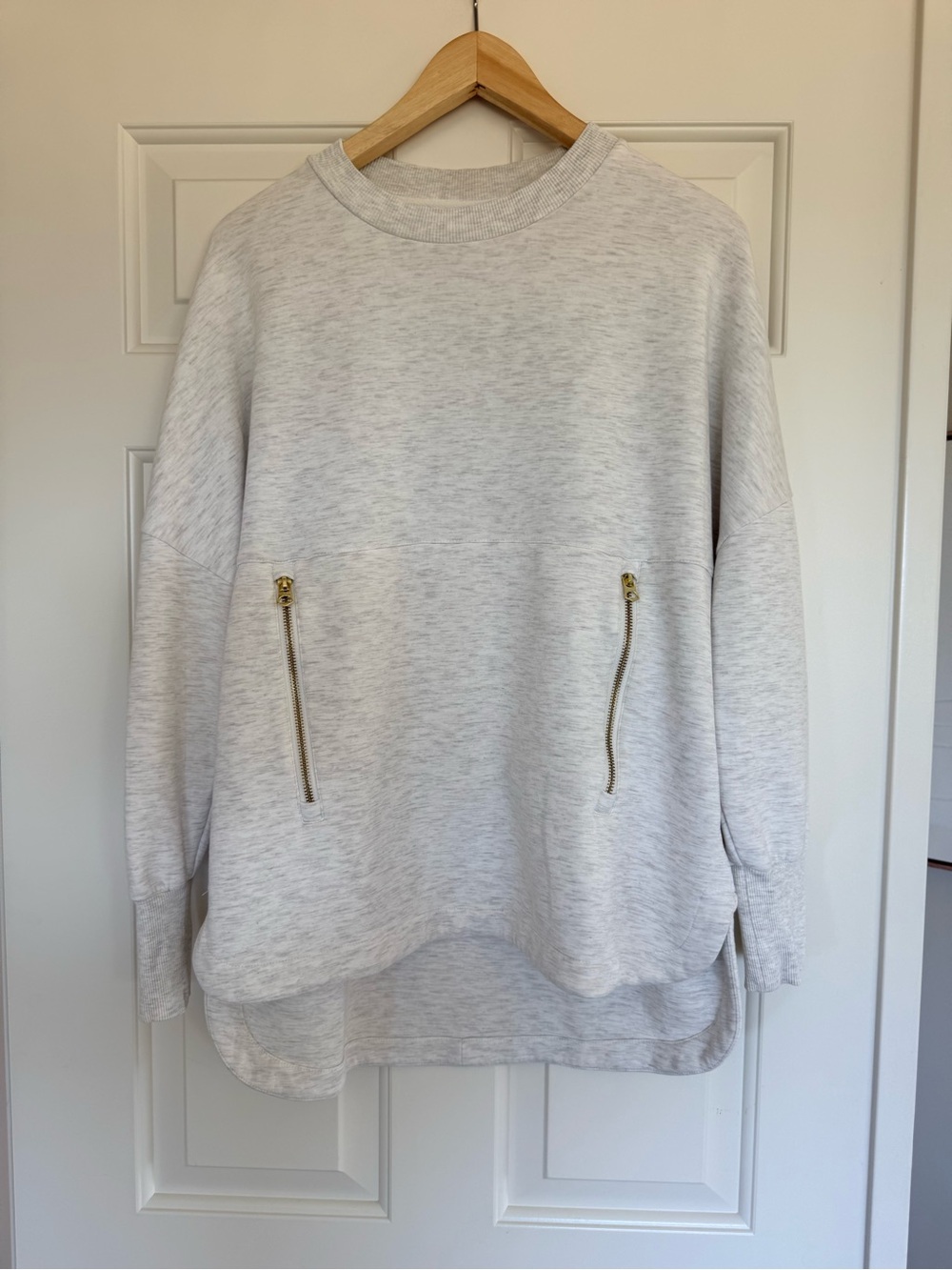 Varley Sweater Ivory Marl S NWOT